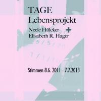 TAGE | Neele Hülcker und Elisabeth R. Hager | graphic design: Knut Remond